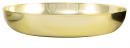 #621 MED ROUND DESIGN DISH GOLD EACH 
